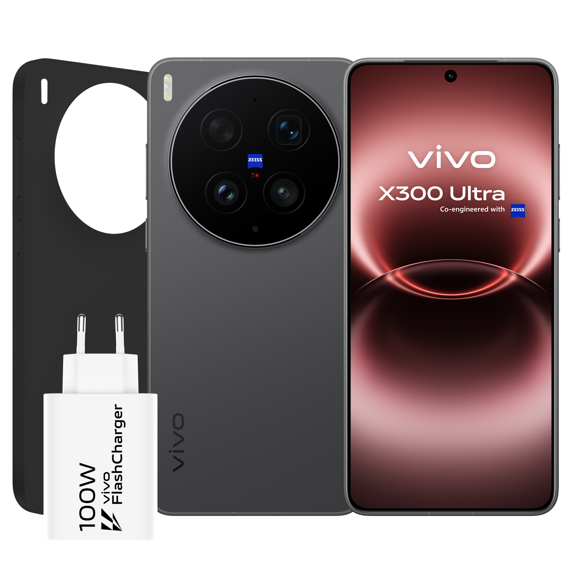 vivo X300 Ultra 1TB Volcano Black | Desconto de €200 – vivo Portugal