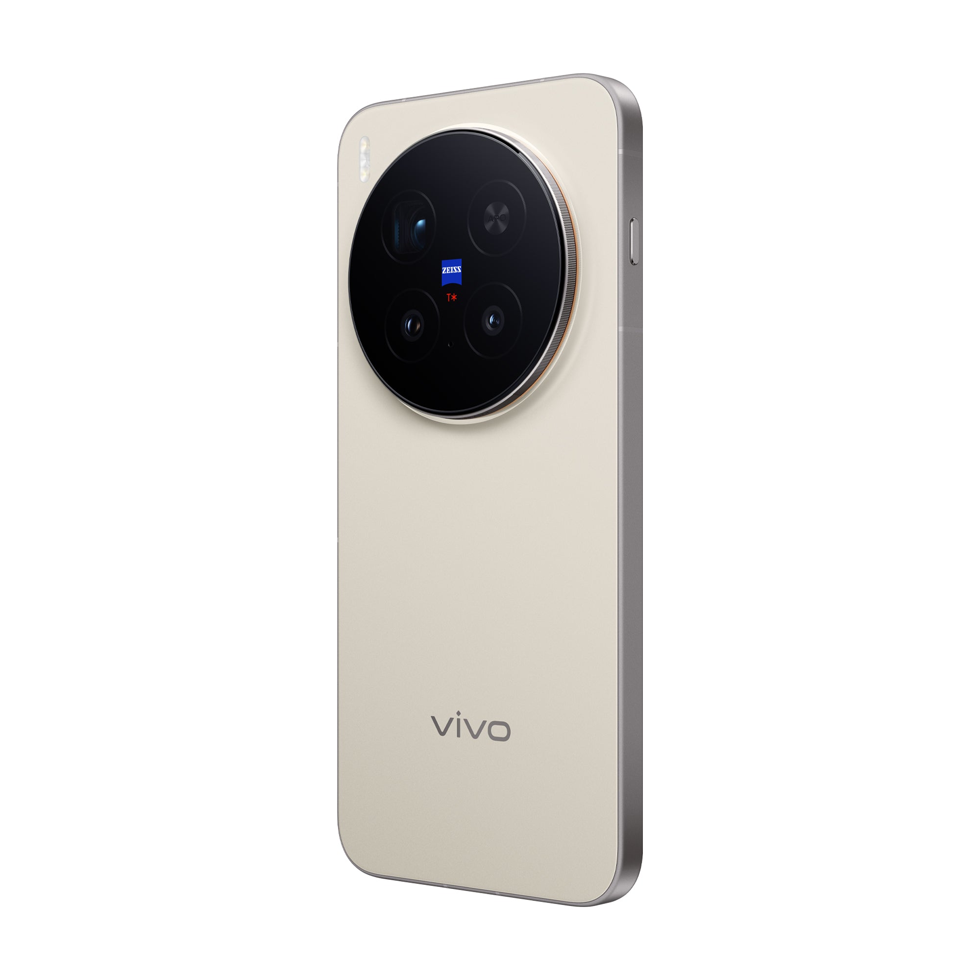 Lente teleobjetiva de alta precisão do smartphone vivo X300 Pro Dune Brown