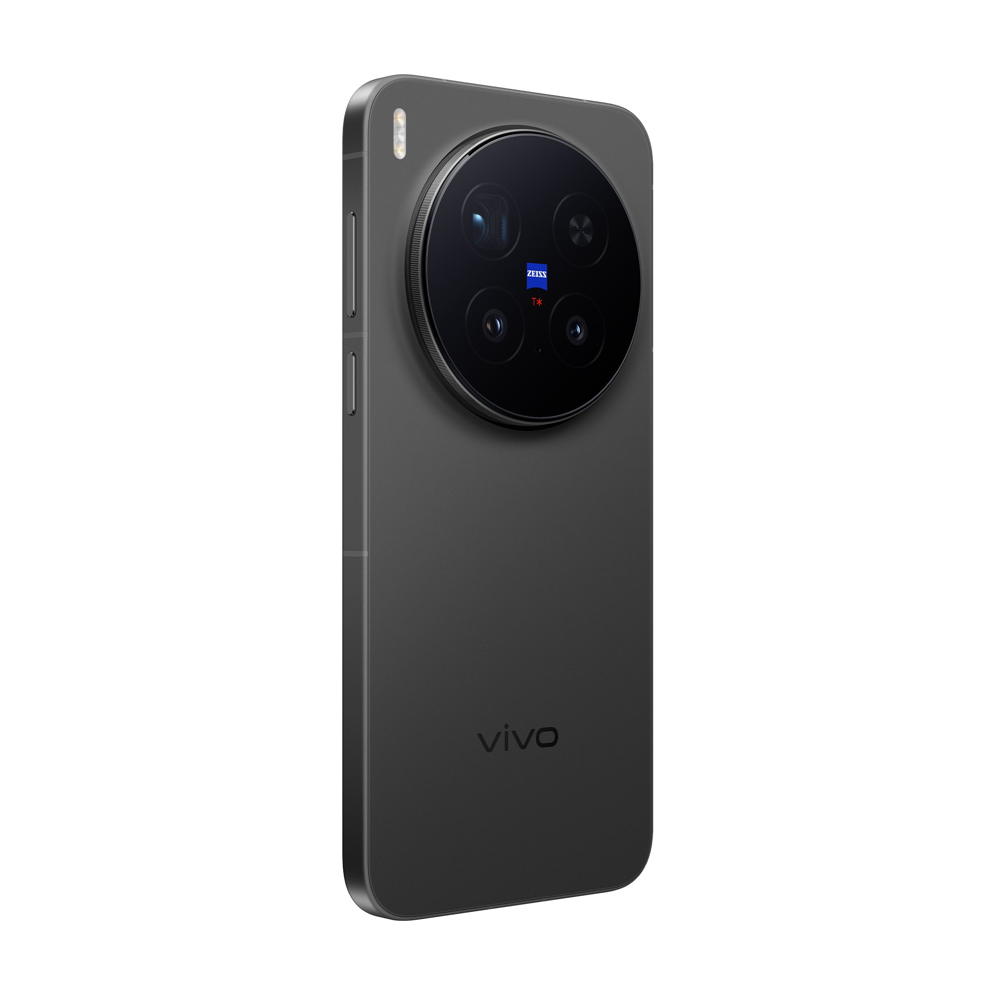 Detalhe do acabamento traseiro e resistência IP69 do vivo X300 Pro escuro