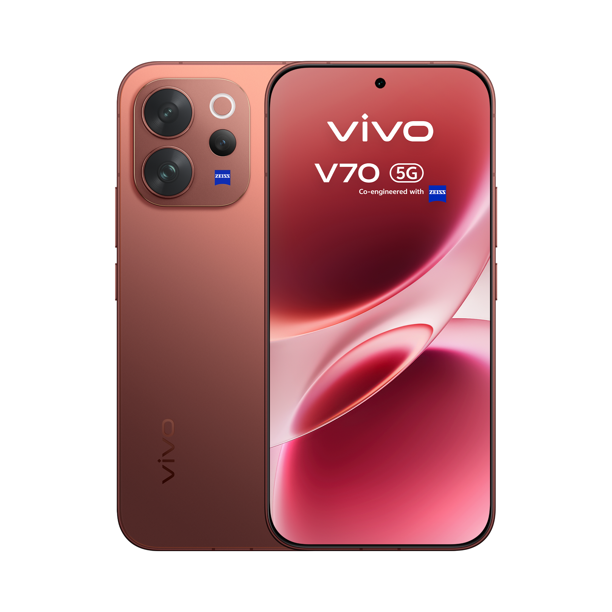 Câmara super teleobjetiva de 50MP do vivo V70 com zoom ótico 3x