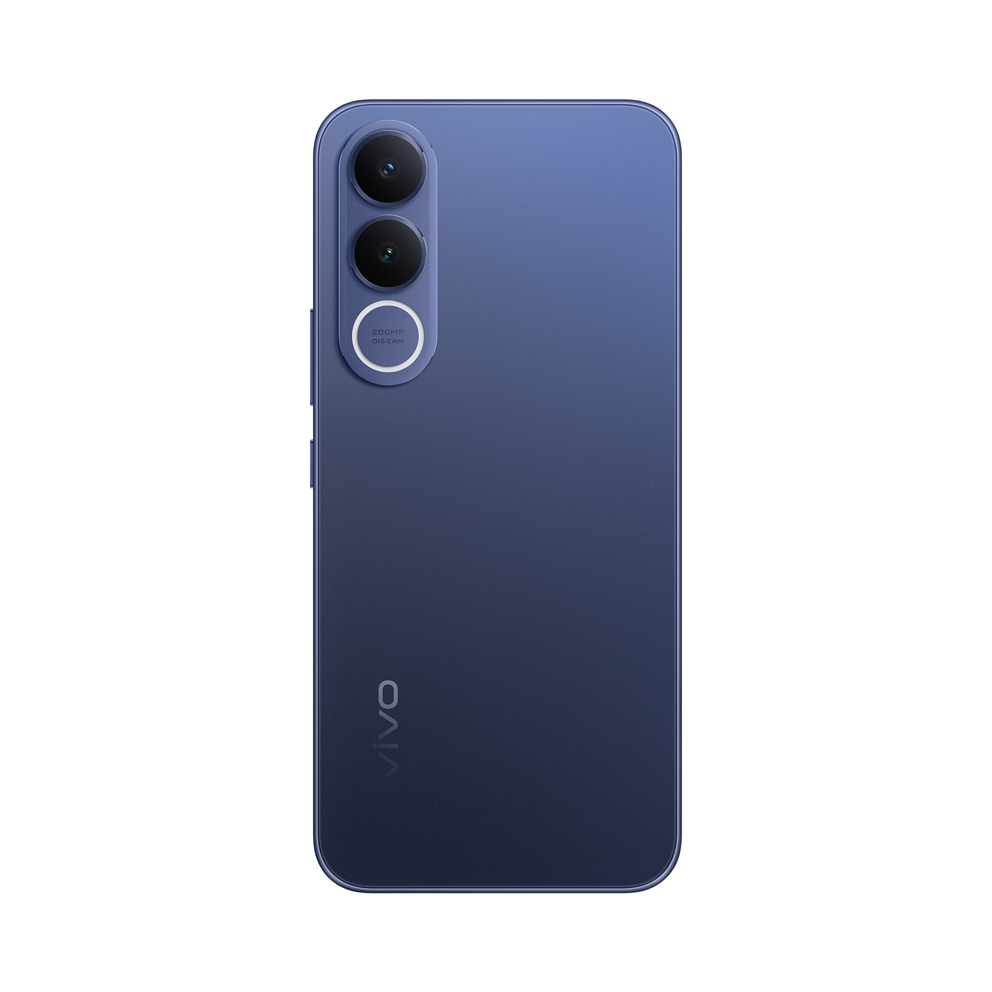 Acabamento premium da parte traseira do vivo V70FE em ocean blue estelar