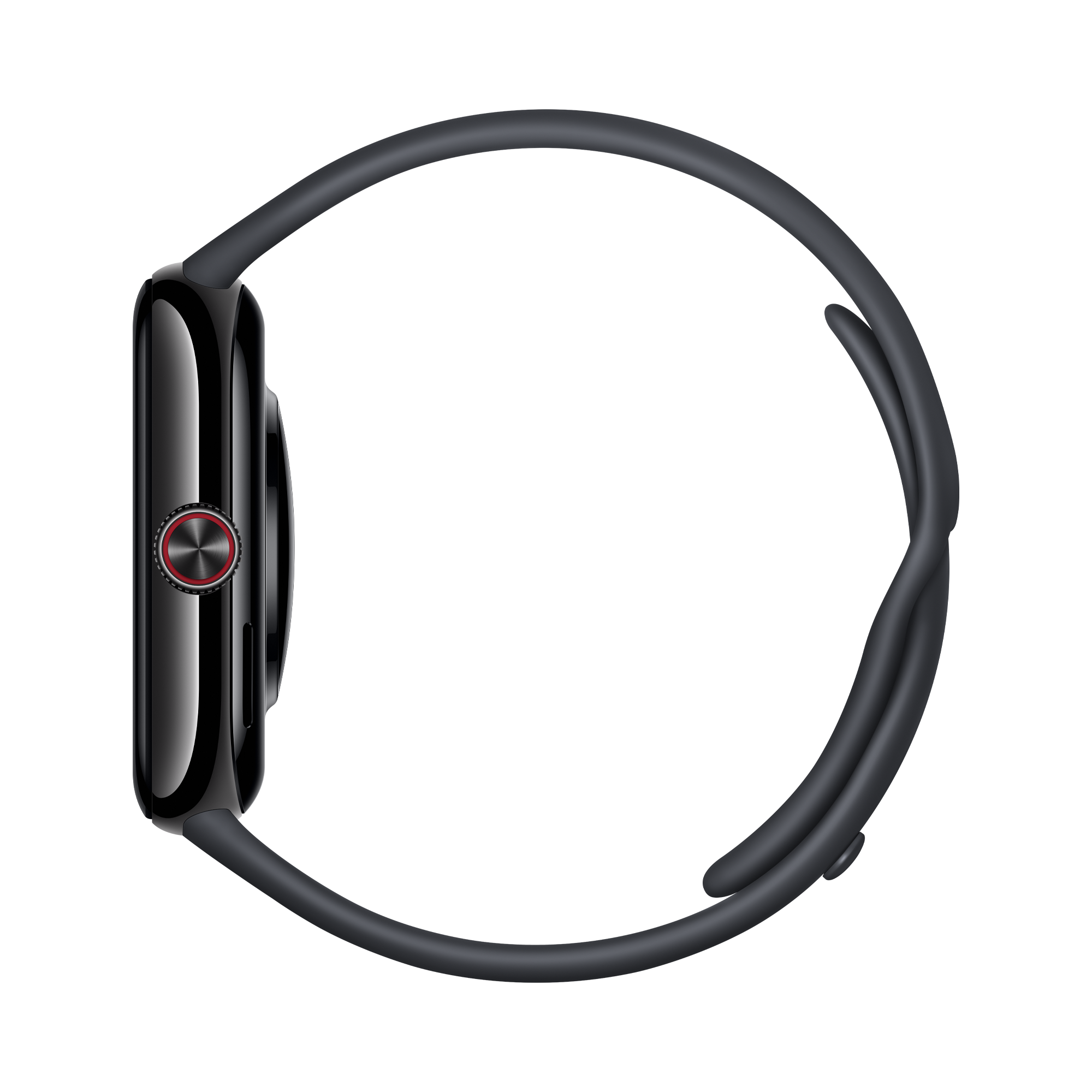 Relógio inteligente vivo Watch GT2 preto adaptado a um design elegante e versátil, ideal para treinos ou uso diário no trabalho.